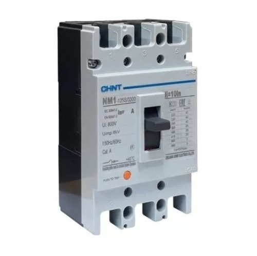 Breaker Caja Moldeada 3p 200a, 380/400/415/690v Nm1-125h