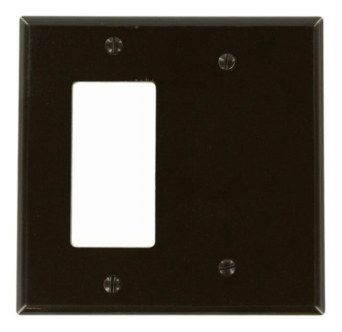 Leviton 80608 Placa De Pared Con Combinación De