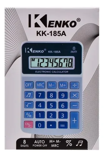Calculadora Kenko KK-185a de 8 dígitos