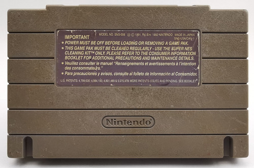 Chavez Snes Nintendo 1 * R G Gallery (Usado)