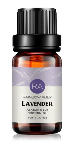 Aceite Esencial Lavanda Rainbow Abby 10ml Orgánico Lavender
