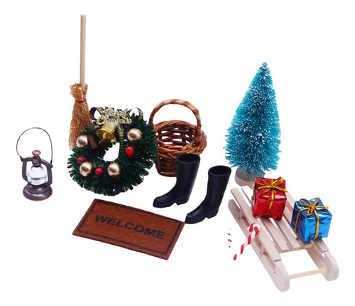 1:12 Casa De Muñecas Miniatura Kit Adornos Casa De Muñecas
