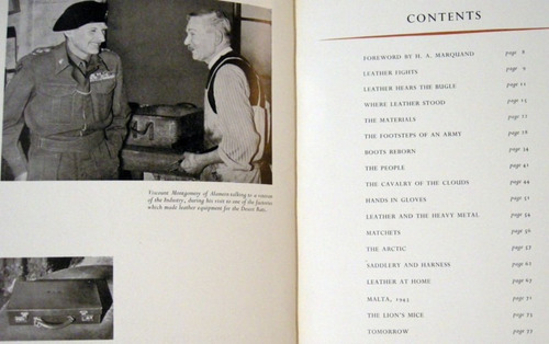 Adam British Leather A Record Of Achievement 1946 Cuero (Usado)