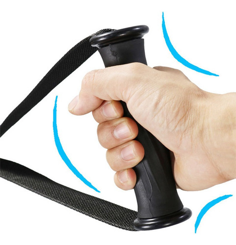 Par Agarraderas Tipo D Ratorch Hule Nylon,polea Gym,gym, Gimnasio Maneral Polea
