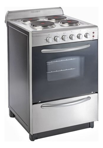 Cocina Eléctrica Domec Cexg 56cm Con Cajón Parrilla