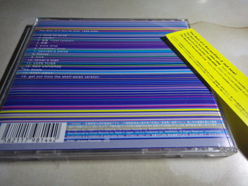The Best Of L'arc-en-ciel 1998-2000 (normal) Jpop Jrstore