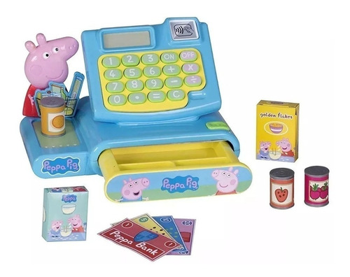 Juguete Caja Registradora Accesorios Sonidos Peppa Babymovil