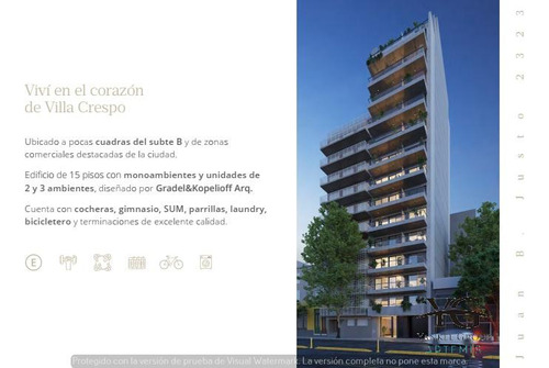 Jbj 2323 - 2 Ambientes Con Toilette, Dormitorio En Suite Y Balcon Corrido