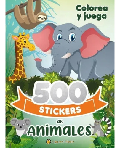 500 Stickers De Animales - Anonimo, Autor