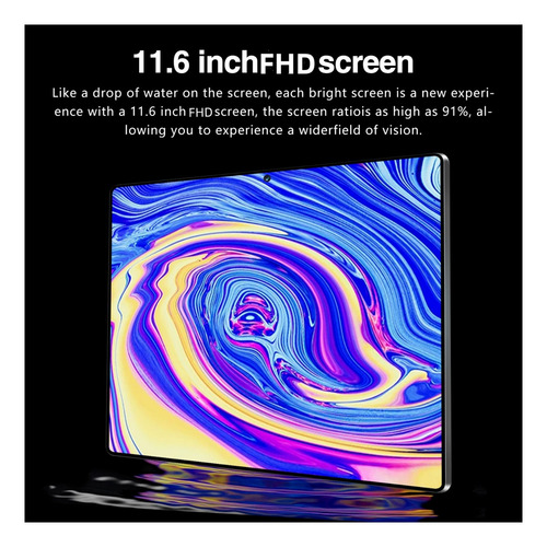 Tablet S10-A 11.6 Android 13 12gb Ram 512 Gb Rom 2 4g 5g Wifi Octa-Core 2.0 Ghz 8800mah Fhd Widevine L1 Bt5 Deiaao