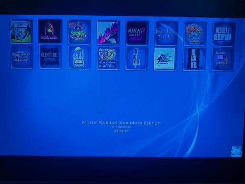 Ps3 Playstation 3 Slim Destravado 500gb 2 Controles 45 Jogos Preto (Usado)