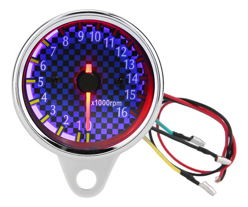 Tacómetro De Motocicleta, Dc, 12 V, Pantalla Led Universal