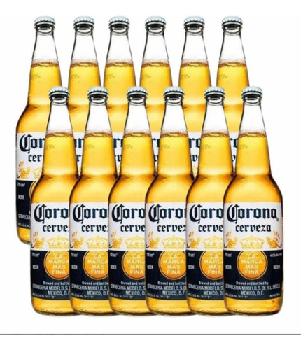 Cerveza Corona 710 X 12 Unidades
