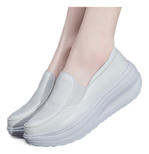 Mocasines Mujer Fondo Plano Cómodos Ligeros Encaje Cutout