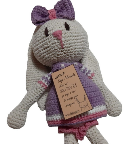 Imagen 2 de 5 de Florinda Xl Amigurumi - Muñeco De Apego - Crochet