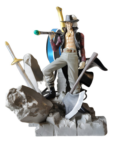 Figura De Drácula Mihawk Roronoa Zoro De One Piece 15 Cm