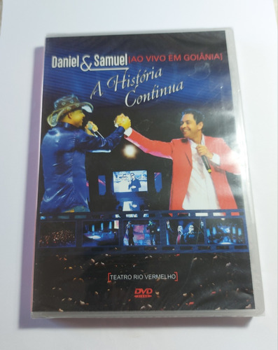 Dvd Daniel & Samuel Ao Vivo Em Goiânia - A História Continua