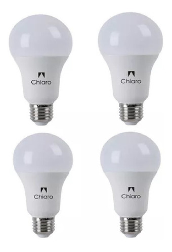 Promoción Pack 4 Lámparas Led 15w Chiaro E27 Luz Fría - Ft