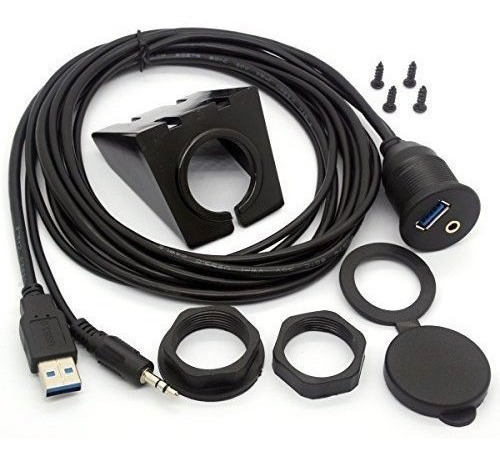 Cable De Montaje Empotrado Usb 30 - Cable Usb 30 Y Ext Aux M