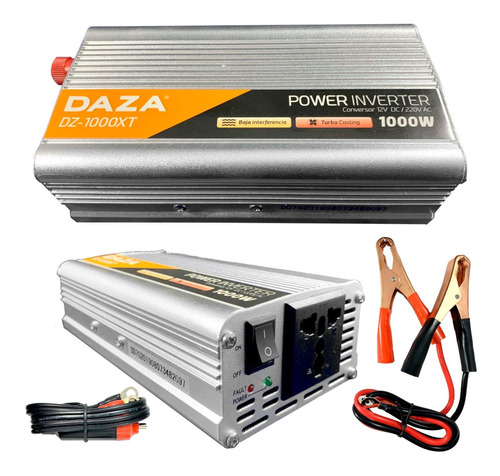 Conversor Inversor 12v A 220v 1000w Transformador Auto Cuota