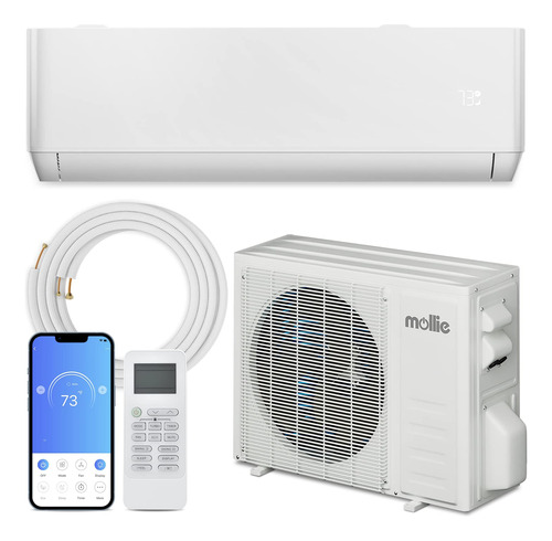 Mollie Aire Acondicionado Dividido De 18,000 Btu, 21.5 Seer,