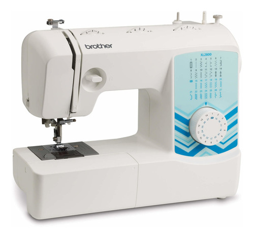 Máquina de coser Brother XL2800 portable blanca 110V - 120V