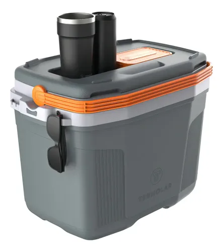Heladera Conservadora Térmica Termolar Suv 32 Litros Gris Color Gris con Naranja