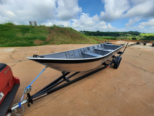 Imagem 15 de 15 de Barco De Aluminio Borda Alta 6 Metros Reboque Rodoviario