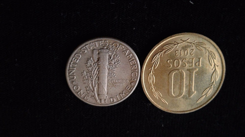 Moneda One Dime 1944 (p01)