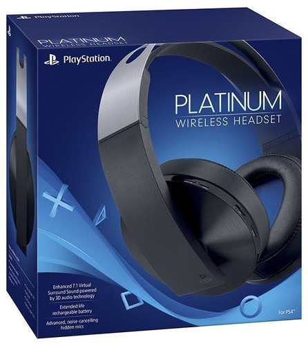 Auriculares Platinum Playstation 4 Inalámbricos, Macrotec