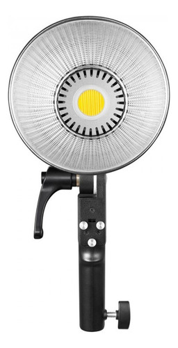 Monoluz LED bicolor portátil e compacto Godox ML60bi com estrutura de alça, cor preta, cor clara, branco quente