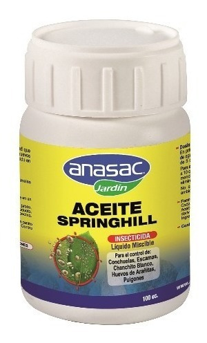 Insecticida Aceite Springhill 100cc