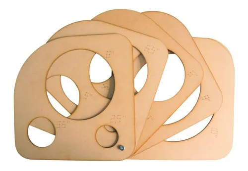 comprar Medidor , Calibrador De Globos Abanico Corte Laser Mdf 3mm