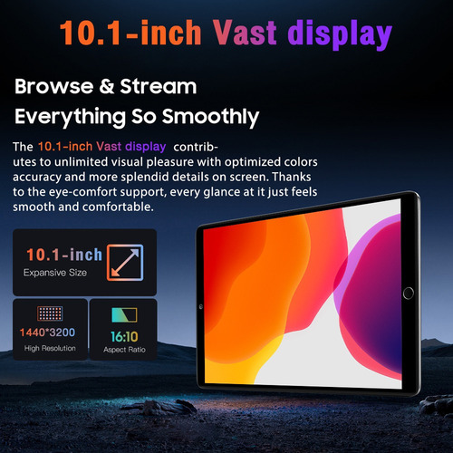 Negro Nuevo 2023 Nuevo Barato Tab15 Tablet 10.1 16+1tb -