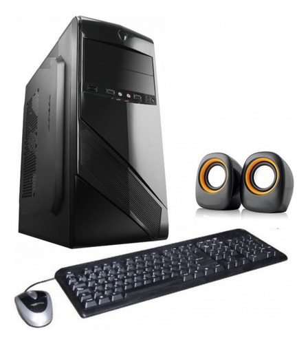 Gabinete Combo Xtreme 500w 24+4pin Sata Teclado+mouse+sonido