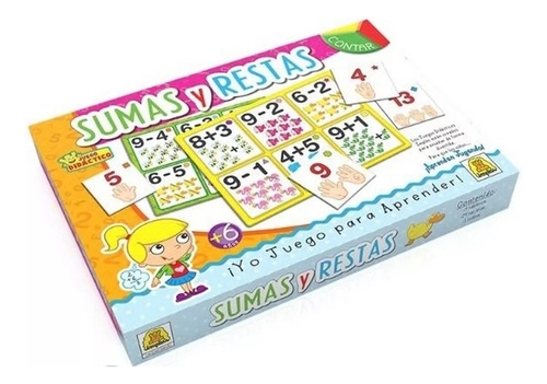 Juego De Mesa Educativo Sumas Y Restas Implas