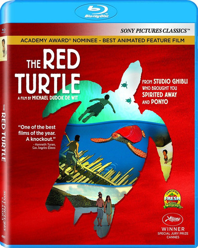 La Tortuga Roja Studio Ghibli Pelicula Blu-ray