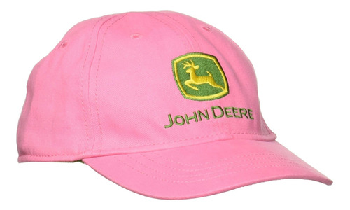 John Deere Gorra De Béisbol Para Niños, Rosado