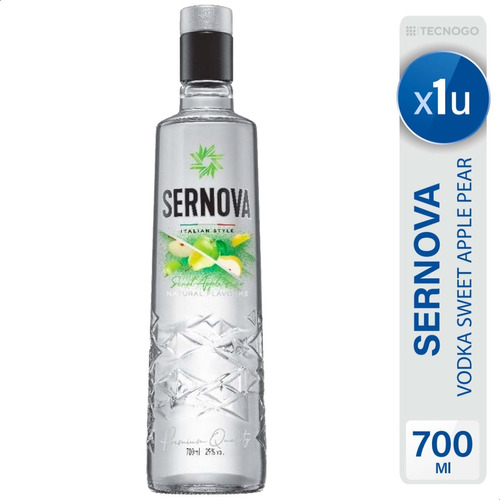 Vodka Saborizado Sernova Sweet Apple Pear - Mejor Precio