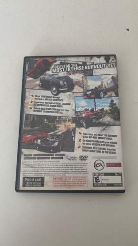Burnout Dominator Ps2 Playstation Original (Usado)