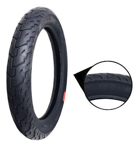 Pneu Technic Iron Dianteiro 100/90-19 Yamaha Drag Star 650