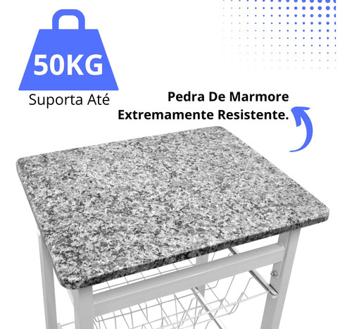 Fruteira De Chão Cozinha Para Micro-ondas Com Balcão