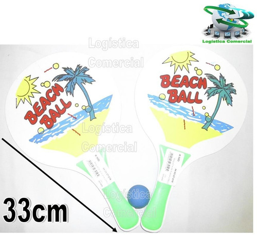 Imagen 6 de 10 de Raqueta De Playa Beach Ball Sol Y Arena Pelota