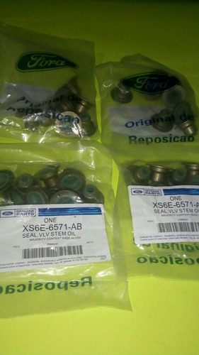 Gomas De Válvulas Para Fiesta Power Original Ford Xs6e6571ab