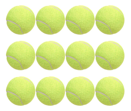 Paquete De 12 Pelotas De Entrenamiento Y De Tenis Tennis Pre