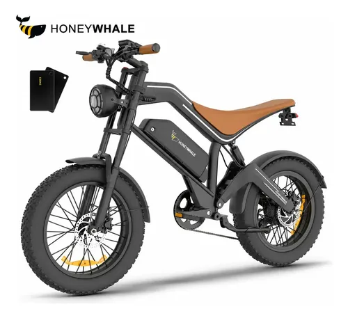 Honeywhale K6 Pro Bicicleta Elétrica Adulto, 850w Bike Motor-max, 62km Autonomia, 55km/h Velocidade, Bateria Removível De 48v/15,6ah, Moto EBike De Montanha De 