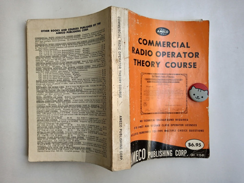 Libro: Commercial Radio Operator Theory Course Ameco 97nl95 (Usado)