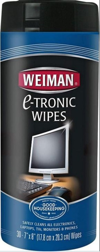 Weiman E-tronic Toallitas Wipes Limpiadoras P/electronicos