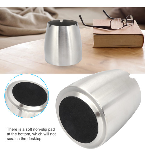 Soporte Frío De Acero Inoxidable Para Cenicero, Resistente A