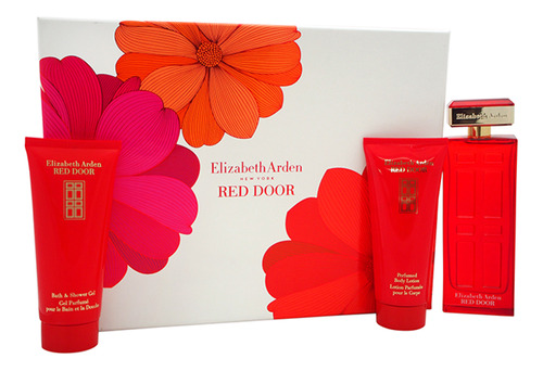 Perfume Elizabeth Arden Red Door, 100 Ml, 3 Unidades, S